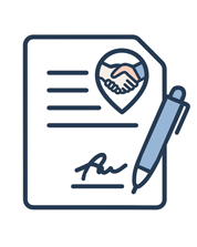 서비스계약 아이콘